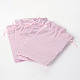レクタングル布地バッグ  巾着付き  ピンク  17.5x13cm ABAG-UK0003-18x13-11-2
