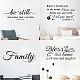 PVC Quotes Wall Sticker DIY-WH0200-067-6
