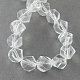 Chapelets de perles en verre GLAA-R042-8x8mm-15-2