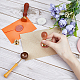 CRASPIRE 2 Styles Blank Wax Seal Stamp Set Round Vintage Removable Brass Head Wood Handle Sealing Wax Stamp Without Engraving Logo for Wedding Invitations Envelopes Gift Packing KK-CP0001-03B-3