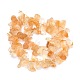Brins de perles de citrine naturelles brutes G-C069-02-2