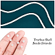 Nbeads concha de troquídea natural / hebras de cuentas de concha de trochus PEAR-NB0001-13-6