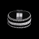 Fashion Zinc Alloy Leather Cord Bracelets BJEW-BB26664-2