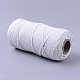 Cotton String Threads for Jewelry Making OCOR-WH0032-27C-1