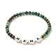 Ensemble de bracelets extensibles empilables de perles love mama pour la fête des mères BJEW-JB07159-3