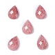 Cabochons de quartz fraise naturel G-G0001-B03-1