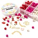 Kits de fabricación de conjuntos de joyas de diy para el día de san valentín DIY-LS0001-82-4