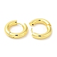 Серьги-кольца из латуни для женщин с покрытием стойки EJEW-D059-13A-G-2