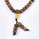 4-Loop Wrap Style Buddhist Jewelry BJEW-T009-07-2