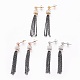 (Jewelry Parties Factory Sale)304 Stainless Steel Dangle Stud Earrings EJEW-G244-09-1