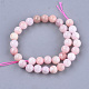 Chapelets de perles en opale rose naturelle G-S333-6mm-017-2