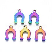 Ion Plating(IP) 201 Stainless Steel Charms STAS-S119-133