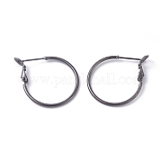 Латунные серьги обруча KK-I665-26B-B