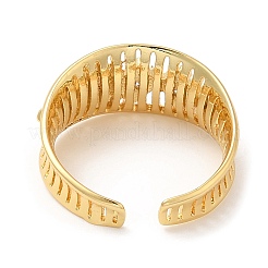 Стойка покрытие латунь ромб открытая манжета кольцо&nbsp;RJEW-D008-03G