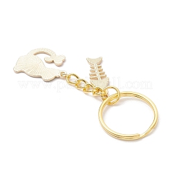 Подвесные брелки из сплава эмали&nbsp;KEYC-JKC01280