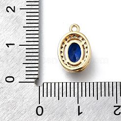 Colgante micropavé cubic zirconia de latón&nbsp;KK-D312-09G-04