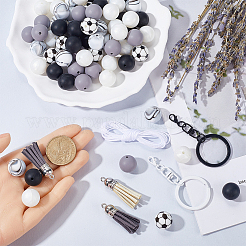 DIY Schlüsselbund machen Kits&nbsp;DIY-SP0001-47