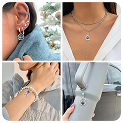 16 stücke 4 stile legierung strass anhänger&nbsp;FIND-TA0011-19
