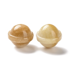 Décorations d'affichage en jade jaune naturel&nbsp;G-G861-01K