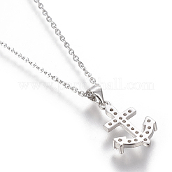 Ожерелье с кулоном из кубического циркония&nbsp;NJEW-I230-09