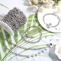 DIY Oxidation Aluminium Kabelketten Halsketten/Armbänder Herstellungssets&nbsp;DIY-SP0001-87A-S