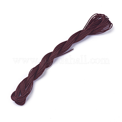 Cordon rond en polyester ciré&nbsp;YC-WH0005-02