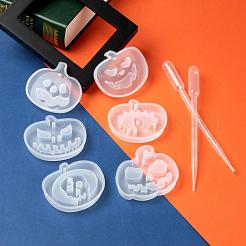 Хэллоуин DIY тыква Джек-о-фонарь кулон силиконовые Молды&nbsp;DIY-LS0001-16