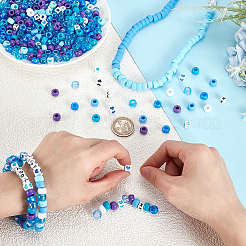 Kits de fabrication de perles en plastique et en acrylique à faire soi-même&nbsp;DIY-GA0002-94B