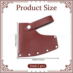 Чехлы для топоров из искусственной кожи&nbsp;AJEW-WH20020-318A