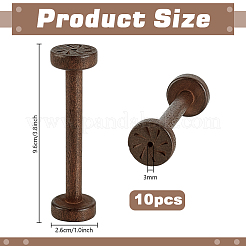 Деревянные бобины&nbsp;AJEW-WH0031-47B