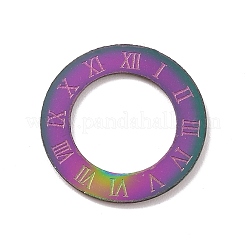Anelli di collegamento in acciaio inossidabile placcati ioni (ip) 304&nbsp;LS-STAS-P306-02B-MC