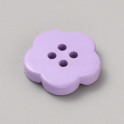 Sprühlackierte Kunststoffknöpfe&nbsp;FIND-WH0152-394A-03
