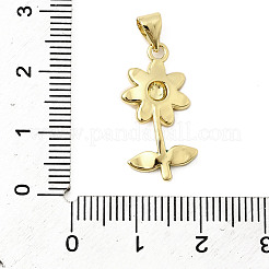 Латунь эмаль подвески&nbsp;KK-K302-06G