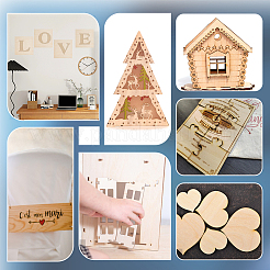 Fournitures artisanales en bois&nbsp;DIY-WH0591-511