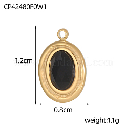 Натуральные смешанные камни овальные подвески&nbsp;G-OY001-01G