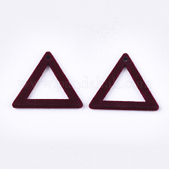 Флокированные акриловые подвески&nbsp;FIND-T046-19