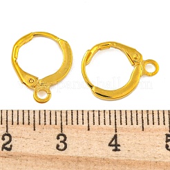 Reperti per orecchini a cerchio huggie in ottone&nbsp;KK-E138-G-NF