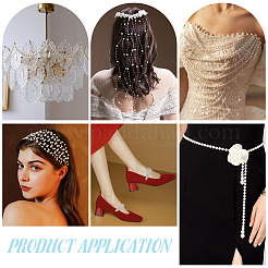 Жемчужные цепочки из абс-пластика&nbsp;KY-WR0001-07