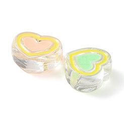 Прозрачные акриловые бусины&nbsp;X-OACR-A029-03