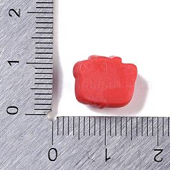 Undurchsichtige Harz-Cabochons mit Weihnachtsmotiv&nbsp;LS-RESI-H162-06D