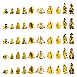 Тибетский стиль сплава шарик крышка&nbsp;PALLOY-TA0001-53