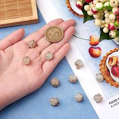 10 Stück Edelstein-Charm-Anhänger&nbsp;JX599A