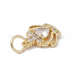 Стойки обшивки латунь кубического циркония подвески&nbsp;KK-G451-27G