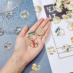 Подвески из экологически чистого сплава&nbsp;RESI-SC0001-49LG-RS