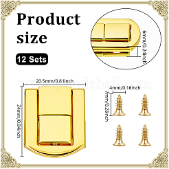 12 sac de cadenas de sac à main en alliage&nbsp;FIND-NB0006-42G