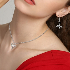 20 Stück 10 Stile Legierung mit Strass-Anhängern&nbsp;FIND-YW0004-98