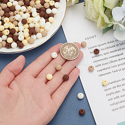 Матовые непрозрачные акриловые бусины&nbsp;OACR-AR0001-20B