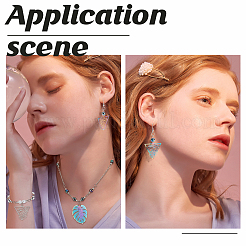 40 шт. 4 шт. филигранные подвески из нержавеющей стали 201&nbsp;STAS-DC0010-05