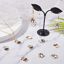 50шт 5 стиля подвески из сплава с эмалью&nbsp;ENAM-SC0004-19