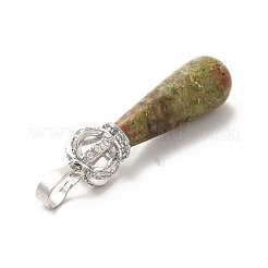 Природные подвески Unakite&nbsp;G-G976-01P-07